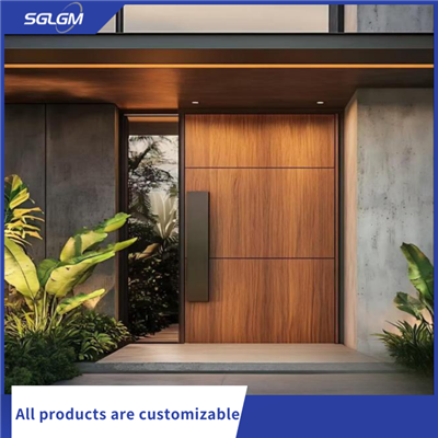 Medinės lauko durys