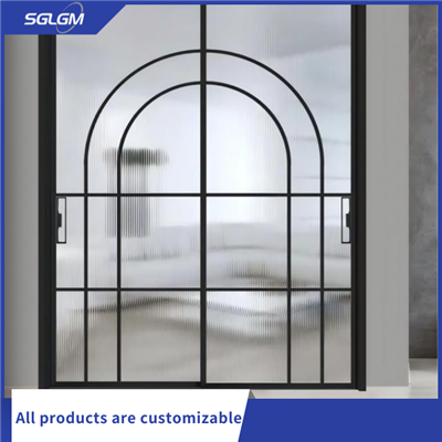 Stiklo pluošto durys Medienos grūdeliai