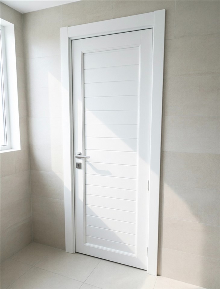Waterproof UPVC Bathroom Doors high quality