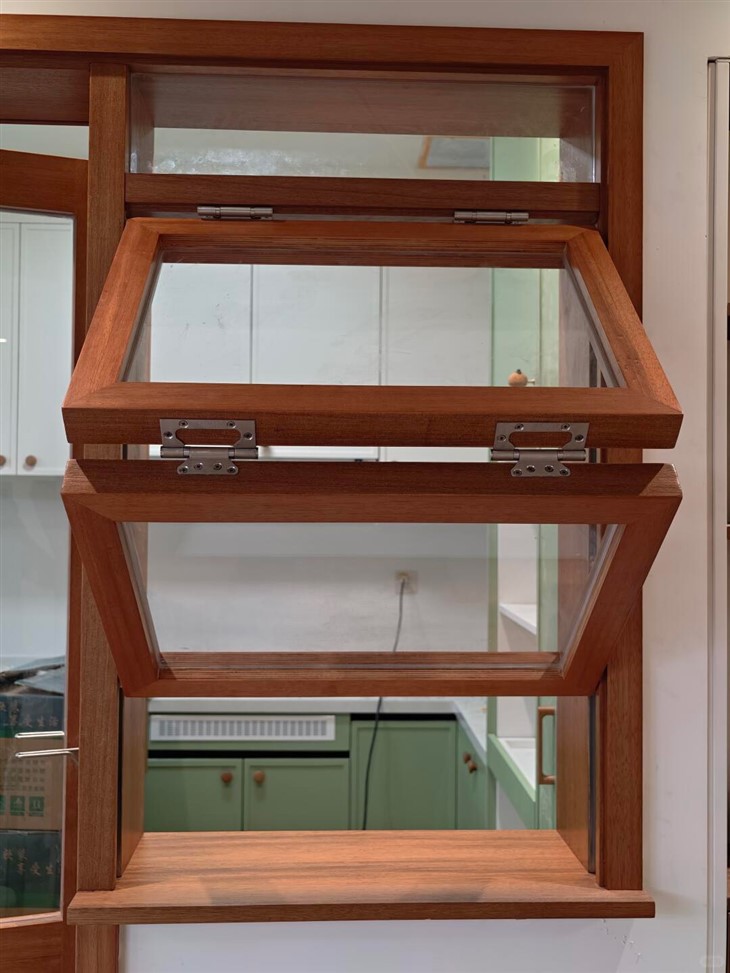 Wood Door With Glass Window high quality